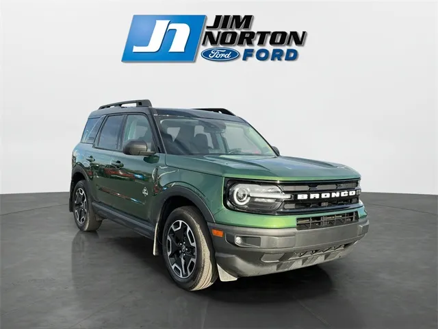 Green 2024 Ford Bronco Sport Outer Banks for sale in Broken Arrow, OK