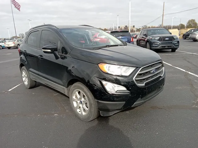 Black 2021 Ford EcoSport SE for sale in Broken Arrow, OK