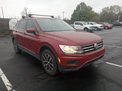 Red 2021 Volkswagen Tiguan 2.0T SE for sale in Broken Arrow, OK