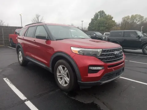 Red 2020 Ford Explorer XLT for sale in Broken Arrow, OK