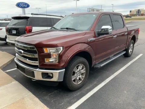 Brown 2016 Ford F-150 Lariat for sale in Broken Arrow, OK