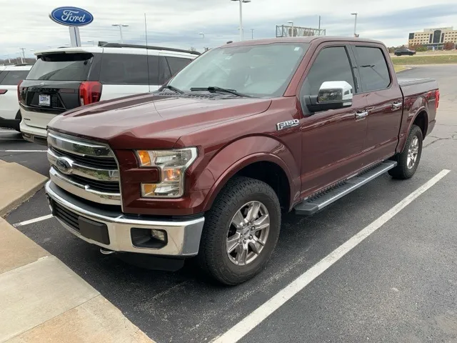 Brown 2016 Ford F-150 Lariat for sale in Broken Arrow, OK