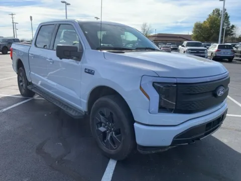White 2025 Ford F-150 Lightning Flash for sale in Broken Arrow, OK
