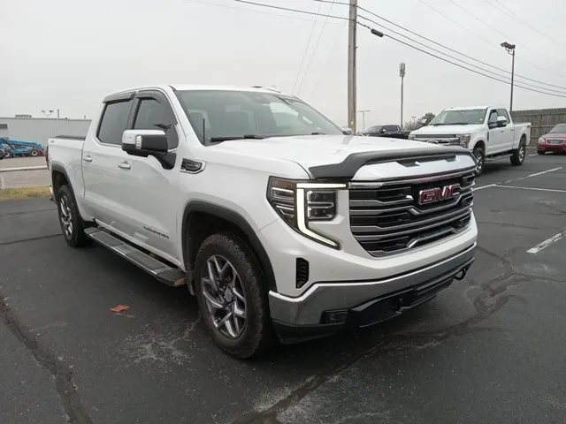 White 2022 GMC Sierra 1500 SLT for sale in Broken Arrow, OK