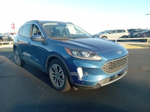 Blue 2022 Ford Escape SEL for sale in Broken Arrow, OK
