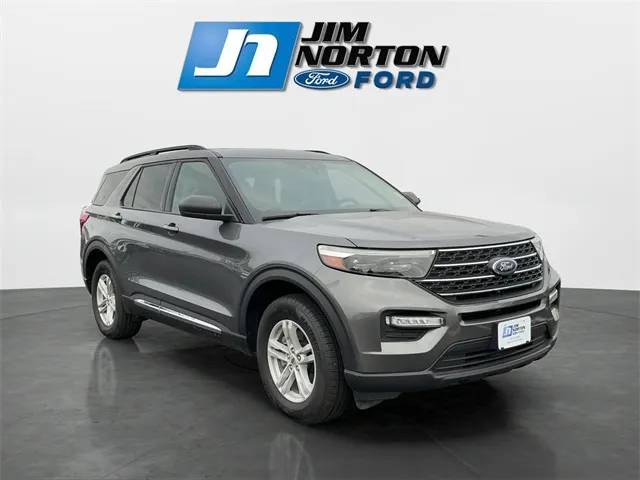 Gray 2024 Ford Explorer XLT for sale in Broken Arrow, OK