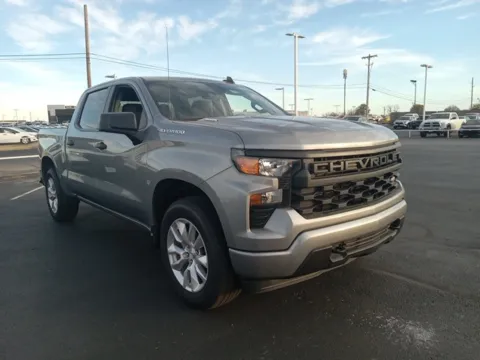 Gray 2025 Chevrolet Silverado 1500 Custom for sale in Broken Arrow, OK