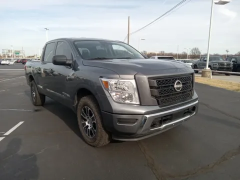 Gray 2023 Nissan Titan SV for sale in Broken Arrow, OK