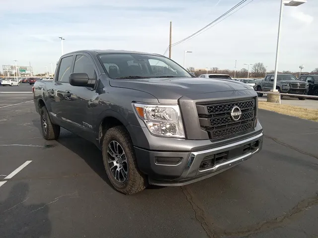 Gray 2023 Nissan Titan SV for sale in Broken Arrow, OK