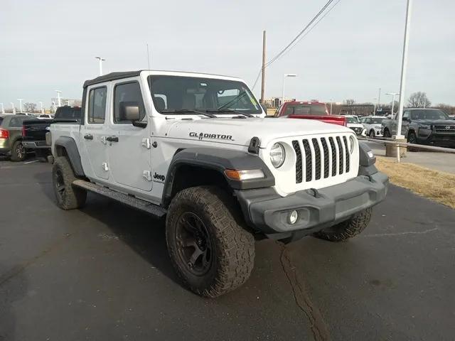 White 2021 Jeep Gladiator Sport for sale in Broken Arrow, OK