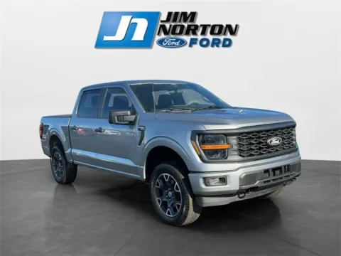 Silver 2024 Ford F-150 STX for sale in Broken Arrow, OK