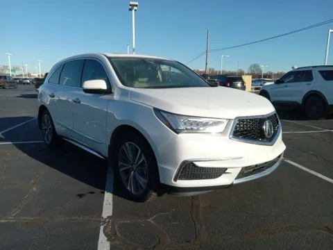 White 2018 Acura MDX 3.5L for sale in Broken Arrow, OK