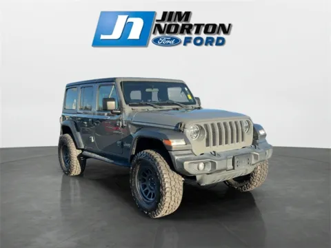 Gray 2020 Jeep Wrangler Unlimited Sport S for sale in Broken Arrow, OK