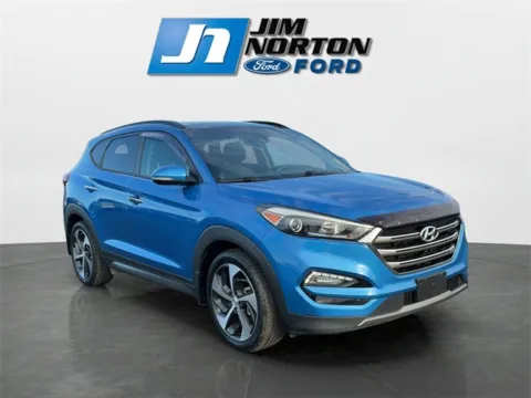Blue 2016 Hyundai Tucson Limited for sale in Broken Arrow, OK