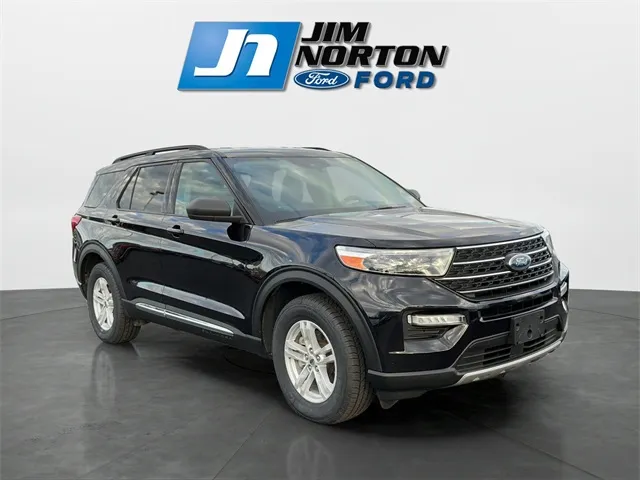 Black 2022 Ford Explorer XLT for sale in Broken Arrow, OK