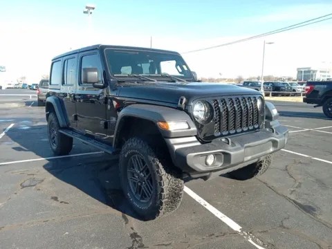 Black 2024 Jeep Wrangler Sport S for sale in Broken Arrow, OK