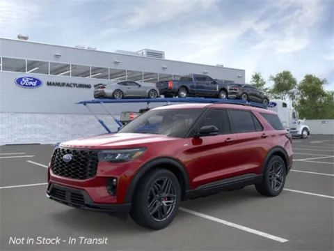 Red 2026 Ford Explorer ST-Line for sale in Broken Arrow, OK