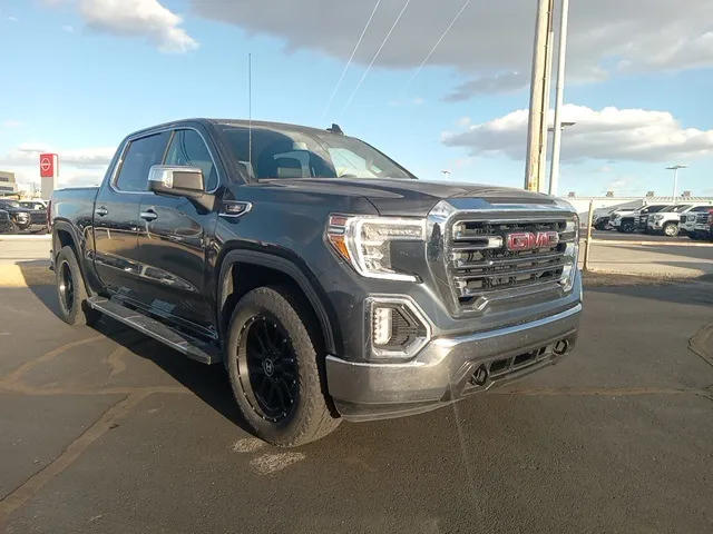 Blue 2021 GMC Sierra 1500 SLT for sale in Broken Arrow, OK