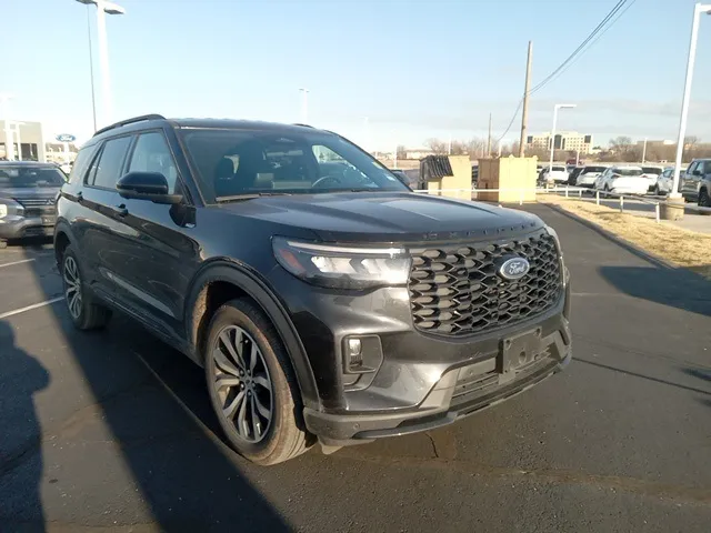 Black 2025 Ford Explorer ST-Line for sale in Broken Arrow, OK