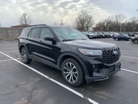 Black 2025 Ford Explorer ST-Line for sale in Broken Arrow, OK