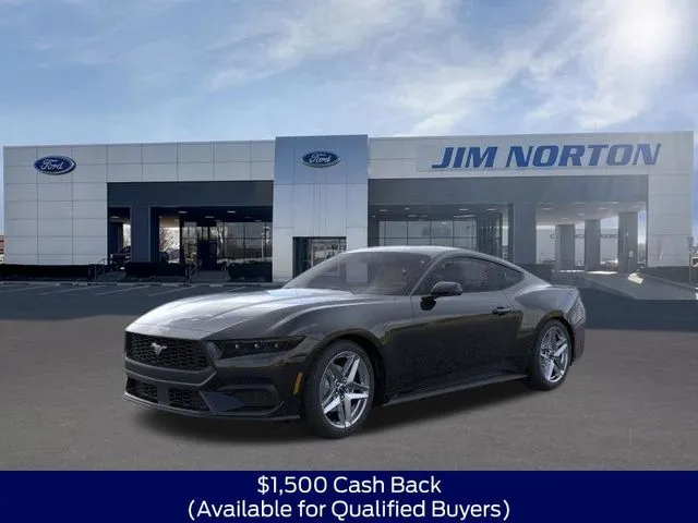 Black 2026 Ford Mustang EcoBoost Premium for sale in Broken Arrow, OK