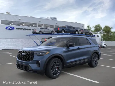 Blue 2026 Ford Explorer ST-Line for sale in Broken Arrow, OK