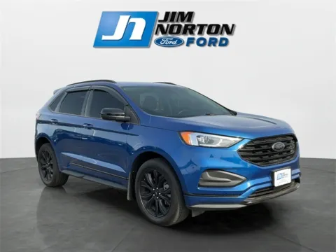 Blue 2024 Ford Edge SE for sale in Broken Arrow, OK