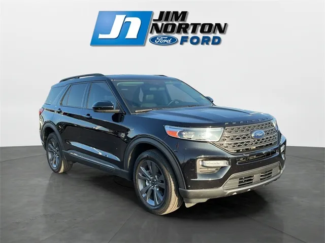 Black 2023 Ford Explorer XLT for sale in Broken Arrow, OK