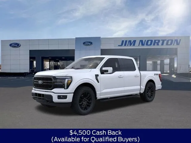 White 2025 Ford F-150 Lariat for sale in Broken Arrow, OK