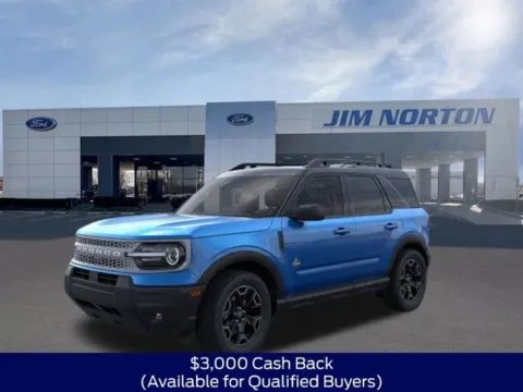 Blue 2025 Ford Bronco Sport Outer Banks for sale in Broken Arrow, OK