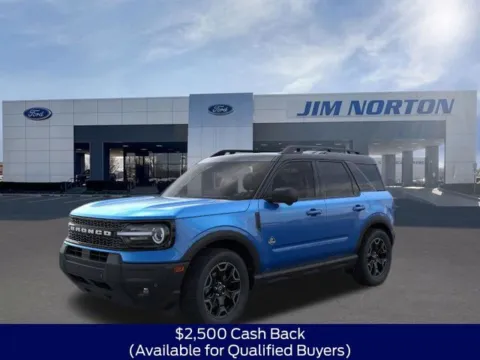 Blue 2025 Ford Bronco Sport Outer Banks for sale in Broken Arrow, OK