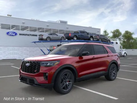 Red 2026 Ford Explorer ST for sale in Broken Arrow, OK