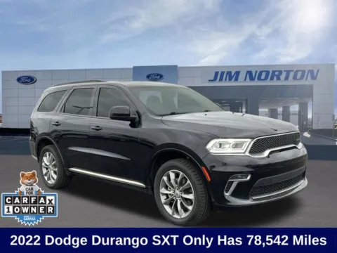Black 2022 Dodge Durango SXT for sale in Broken Arrow, OK