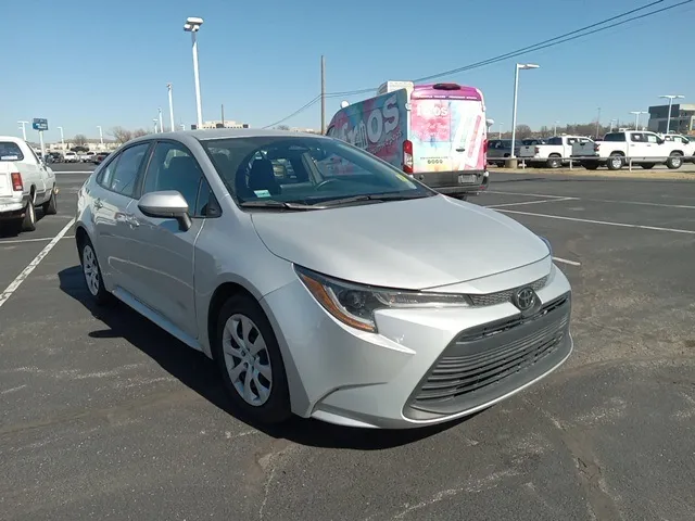 Silver 2024 Toyota Corolla LE for sale in Broken Arrow, OK