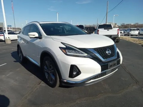 White 2019 Nissan Murano Platinum for sale in Broken Arrow, OK