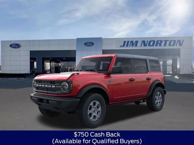 Red 2026 Ford Bronco Big Bend for sale in Broken Arrow, OK