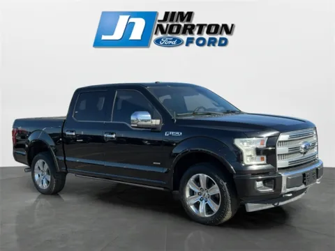 Black 2017 Ford F-150 Platinum for sale in Broken Arrow, OK