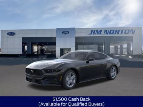 Black 2026 Ford Mustang EcoBoost for sale in Broken Arrow, OK