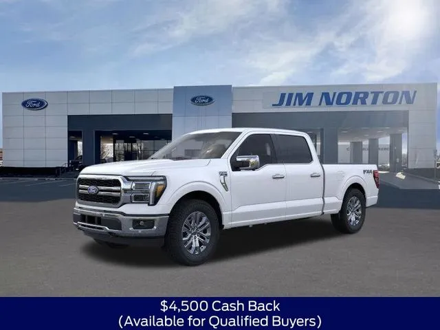 White 2025 Ford F-150 Lariat for sale in Broken Arrow, OK