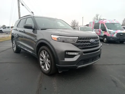 Gray 2022 Ford Explorer XLT for sale in Broken Arrow, OK