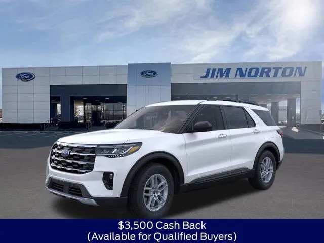 White 2026 Ford Explorer Active for sale in Broken Arrow, OK