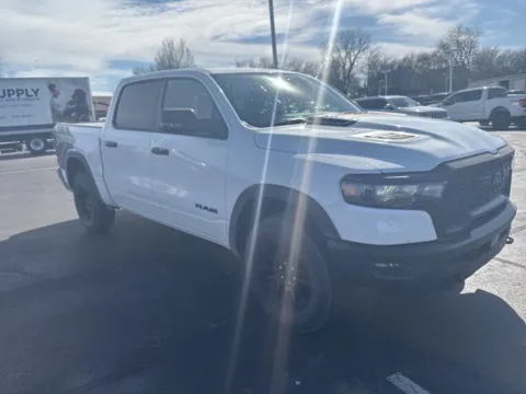 White 2025 Ram 1500 Rebel for sale in Broken Arrow, OK