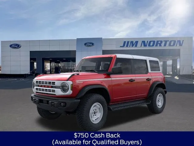 Red 2026 Ford Bronco Heritage Edition for sale in Broken Arrow, OK