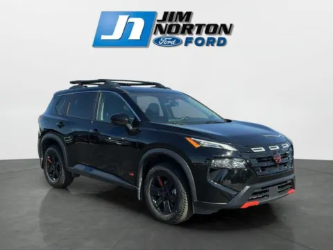 Black 2025 Nissan Rogue Rock Creek for sale in Broken Arrow, OK