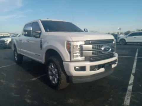 White 2017 Ford F-250SD Platinum for sale in Broken Arrow, OK