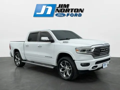White 2022 Ram 1500 Laramie Longhorn for sale in Broken Arrow, OK
