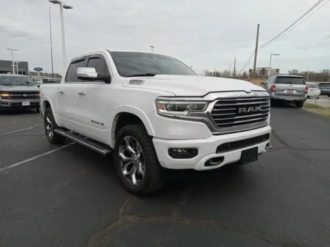 White 2022 Ram 1500 Laramie Longhorn for sale in Broken Arrow, OK