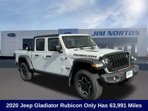White 2020 Jeep Gladiator Rubicon for sale in Broken Arrow, OK