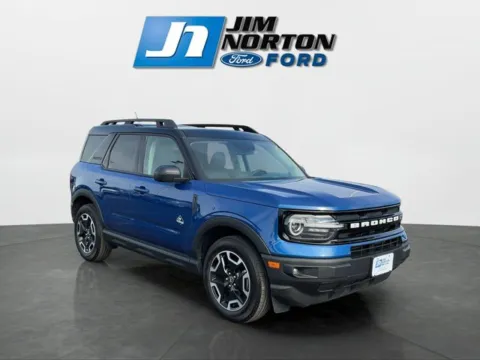 Blue 2024 Ford Bronco Sport Outer Banks for sale in Broken Arrow, OK