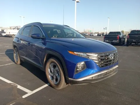 Blue 2022 Hyundai Tucson SEL for sale in Broken Arrow, OK